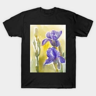 blue iris T-Shirt